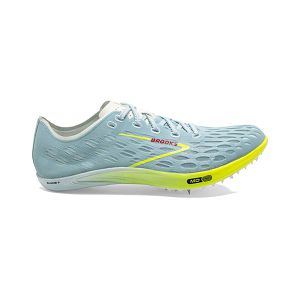 Brooks ELMN8 7 Racing Shoes - Mens, Blue/Yellow/Red | IE-NYO473820